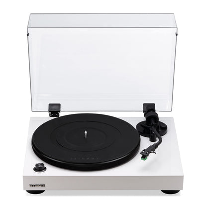 - Fluance RT81 Elite High Fidelity Vinyl Turntable Record Player | Audio Technica AT95E Cartridge | Belt Drive | Built-in Preamp | Adjustable Counterweight | High Mass MDF Wood Plinth | Piano White -