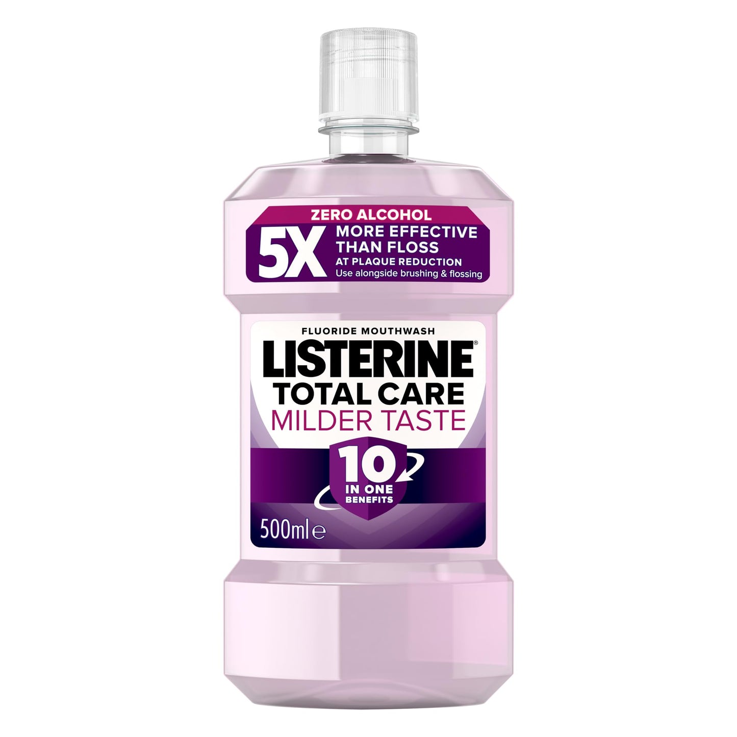 - Listerine Total Care Milder Taste (Zero Alcohol) Antibacterial Mouthwash -