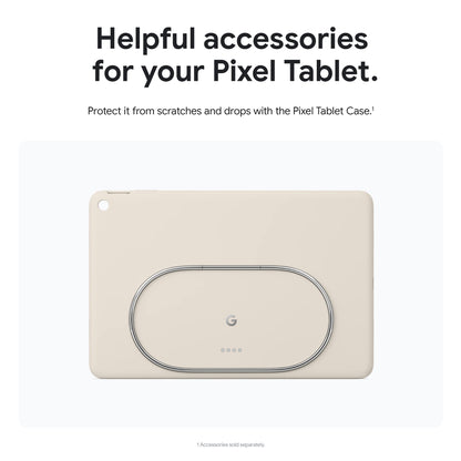 - Google Pixel Tablet with Charging Speaker Dock | (11 Inch Display, 128 GB Storage, Android, 8 GB RAM) | Porcelain -