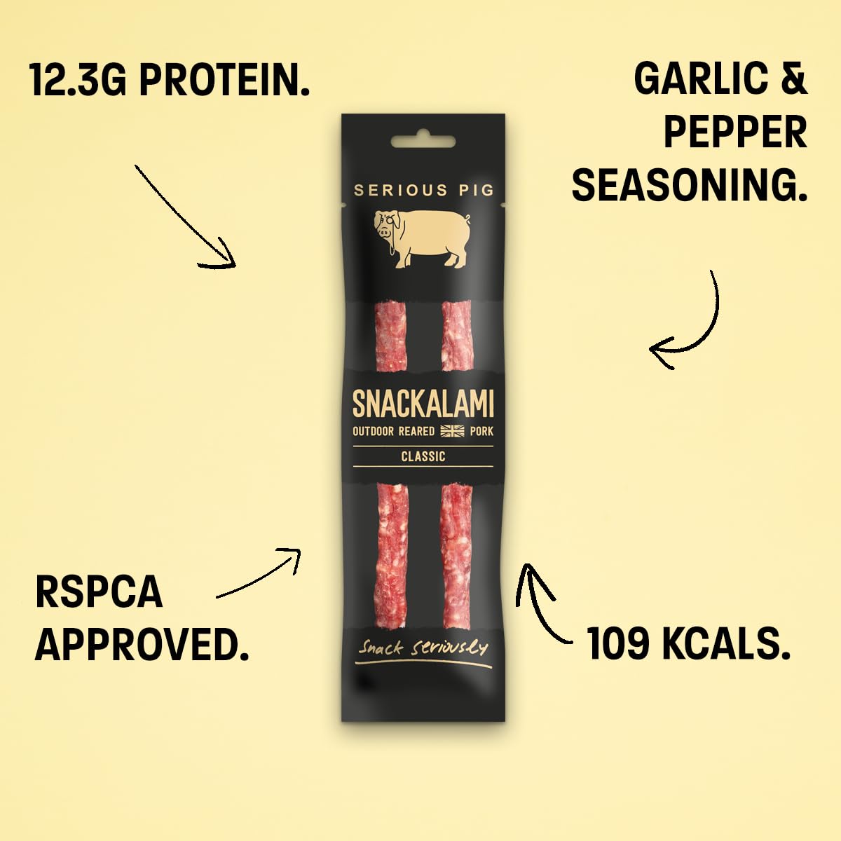 - Serious Pig Classic Selection Gift Box | Cheese Crisps |Salami Snacks | Pickles -