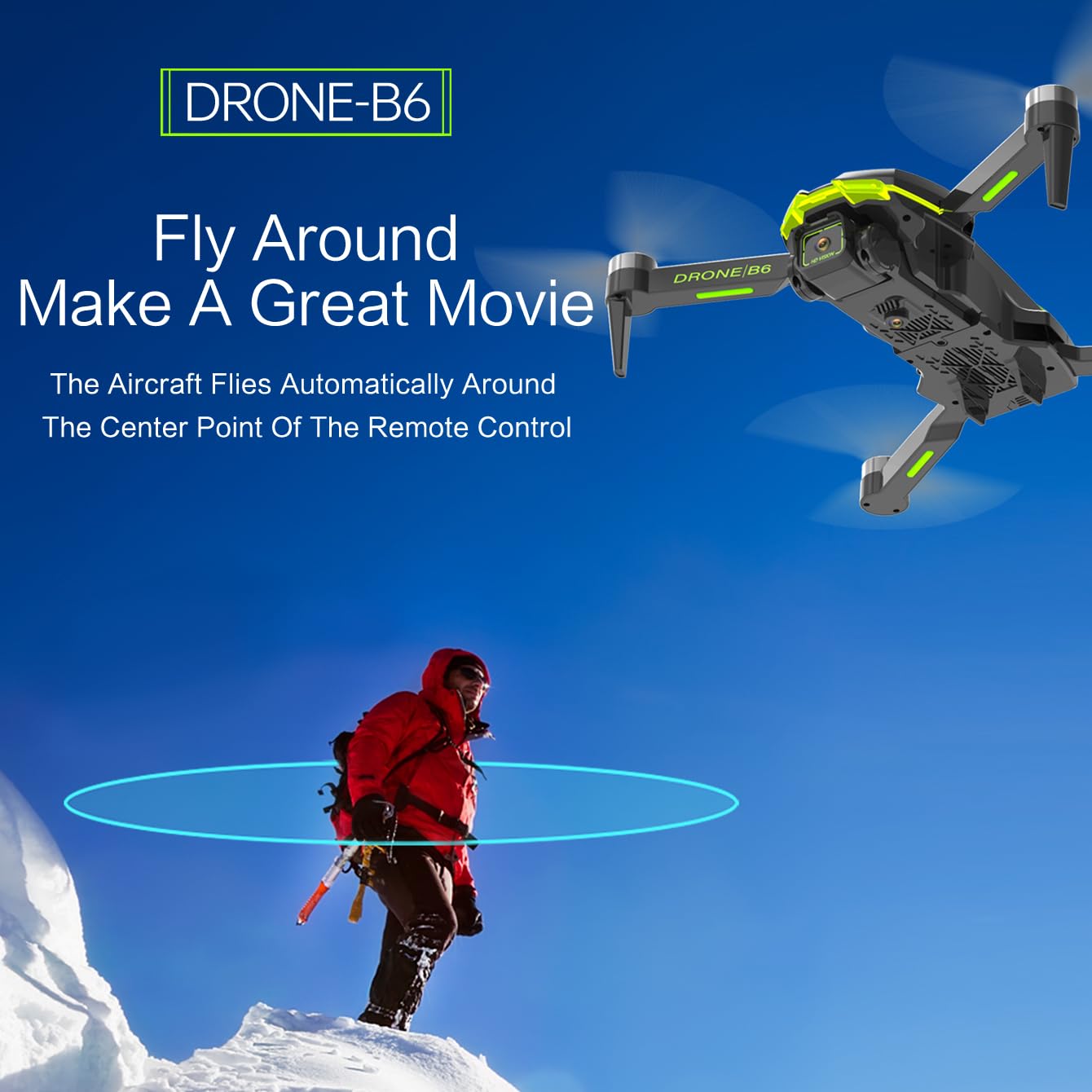 Brushless Motor Drone with Camera 1080P for Kids and Adults, RC Quadcopter Foldable FPV Drone for Beginners, Toys for Boys and Men Birthday Gifts