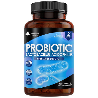 - Probiotic Supplements Acidophilus Probiotic Tablets High Strength | Digestive & Gut Health Supplements -