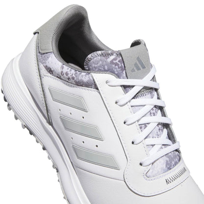 adidas Golf Mens S2G SL 23 Golf Shoes - Cloud White/Grey - UK 9