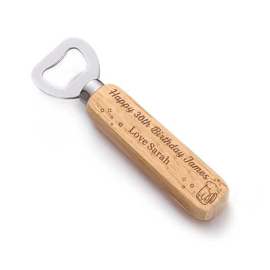 - Personalised Bottle Opener for Him | Engraved -