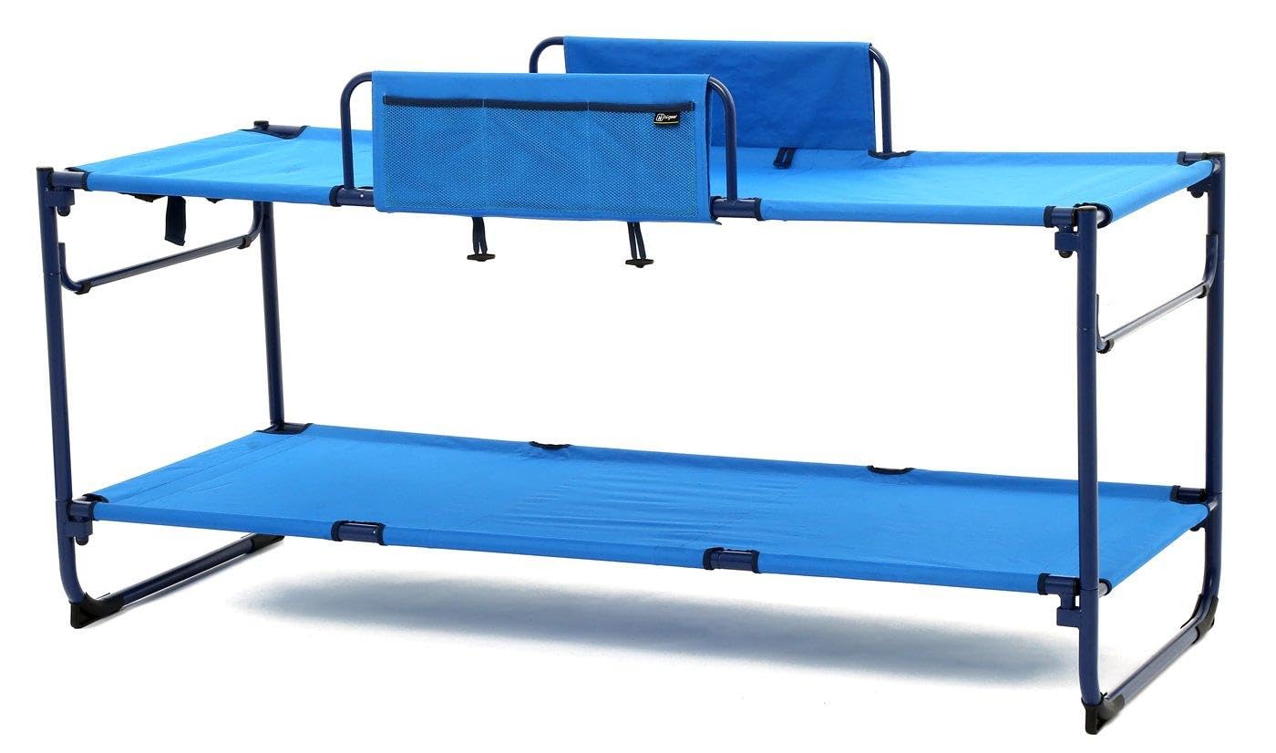 - Hi-Gear Duo Bunk Beds | 2 People | Portable | Folding | Collapsible | Steel Frame -