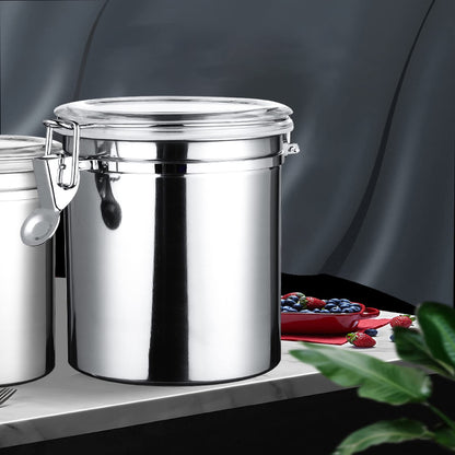 - Toolzia Airtight Coffee Bean Storage Container Canister | Coffee Storage Vacuum -