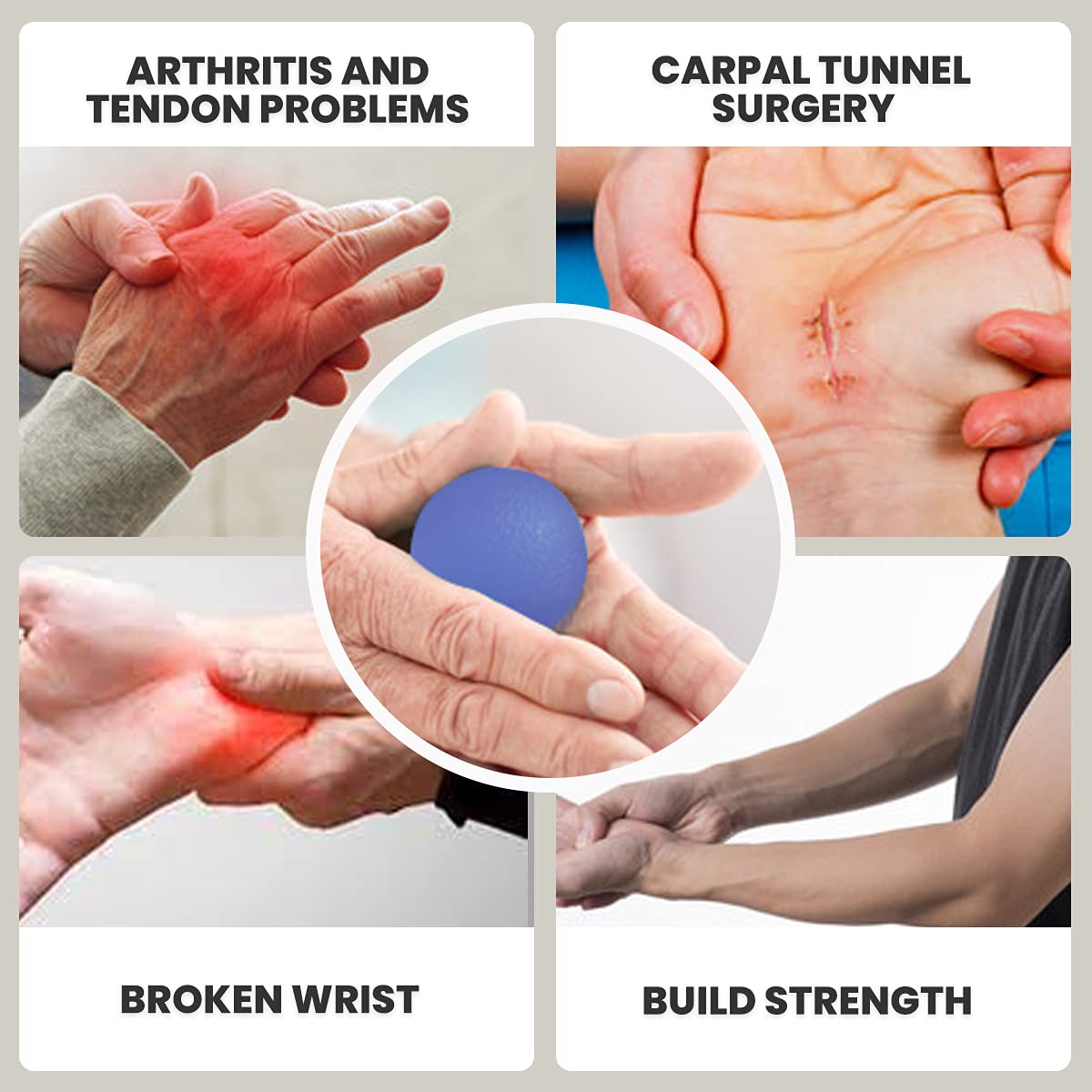 - ResultSport Stress Balls | For Hand Exercise | Set of 2 Firm/Soft | Arthritis relief, stroke rehabilitation, grip strength, wrist support, stress ball -