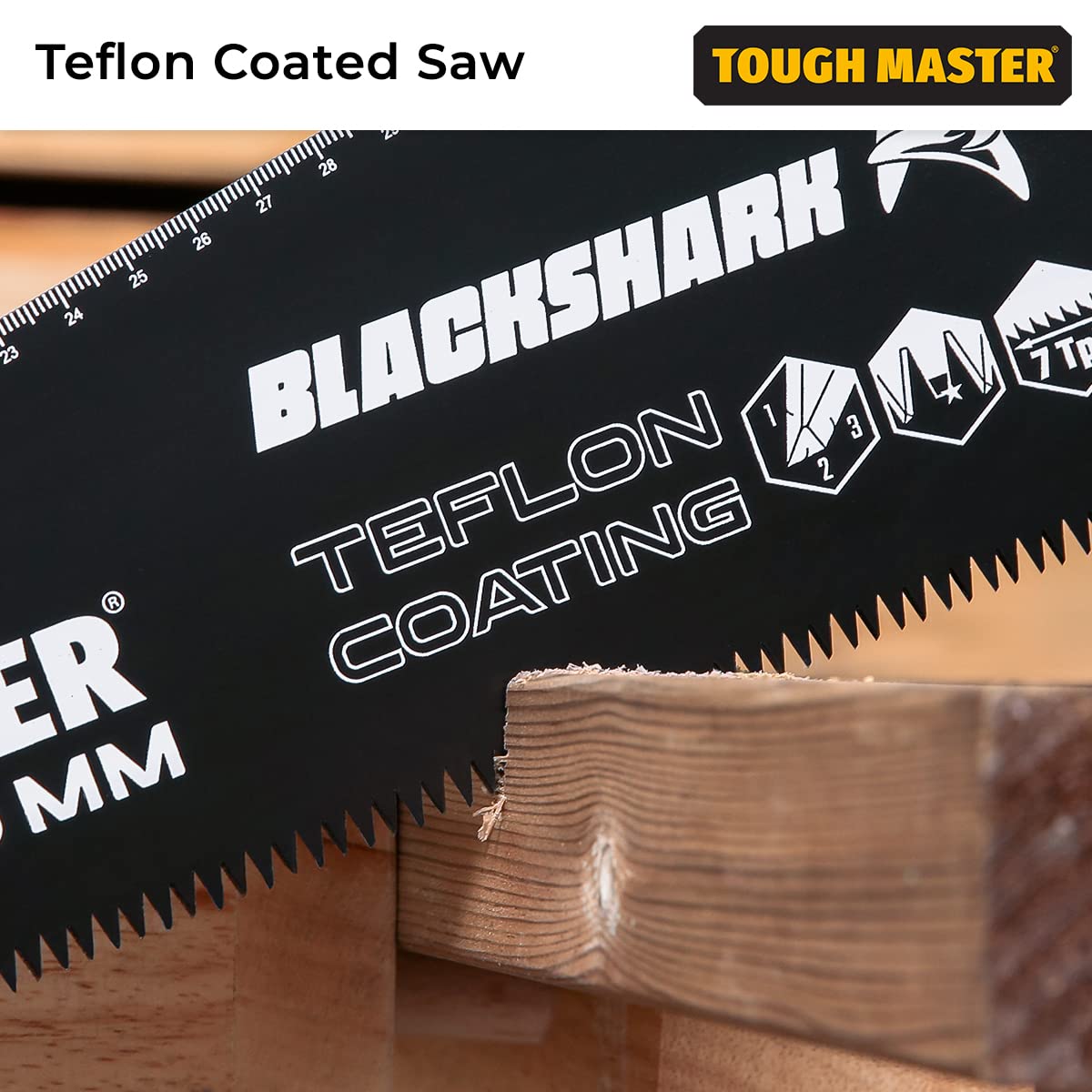 - TOUGH MASTER Hand Saw 500mm |  7TPI Comfortable Non-Slip Handle -