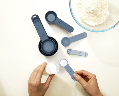 - Joseph Nest 8-Piece Space Saving Measuring Cups And Spoons Set -
