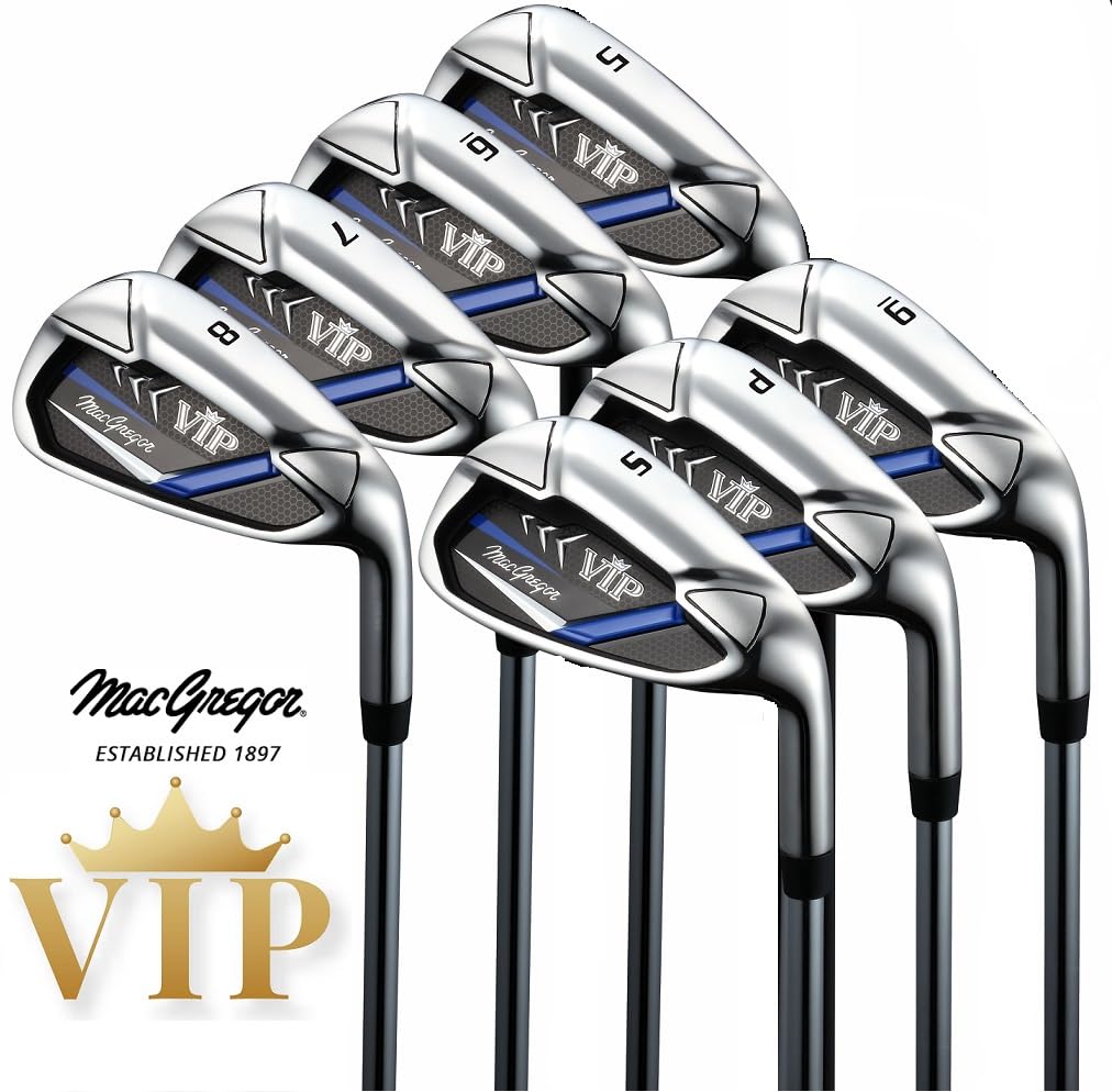 - MacGregor VIP Mens 12 Piece | All Graphite Complete Golf Set & Principle Cart Golf Bag -