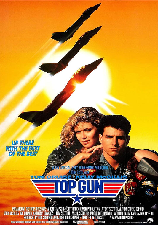 - Top Gun Classic | Vintage 80's | Movie Poster -