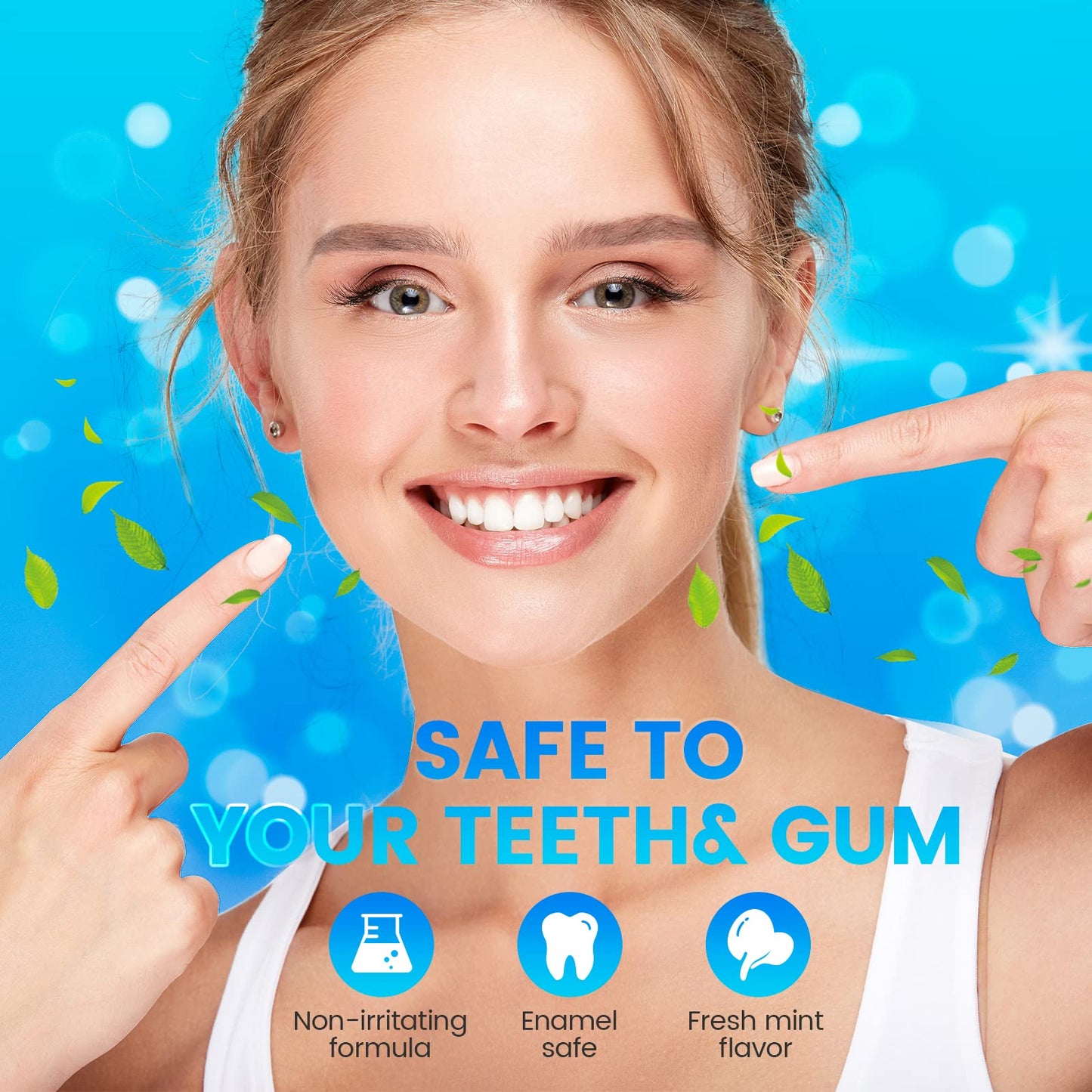 - Teeth Whitening Kit | Teeth Whitening Strips 5D: 14 Sets 28pcs | Effective Home Use Tooth Whitening Kit -