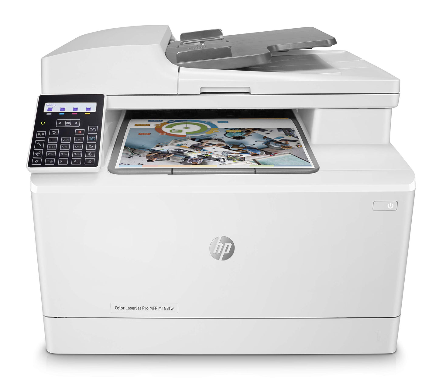 - HP Color LaserJet Pro | MFP M183fw colour laser printer Scanner copier Fax LAN WiFi -