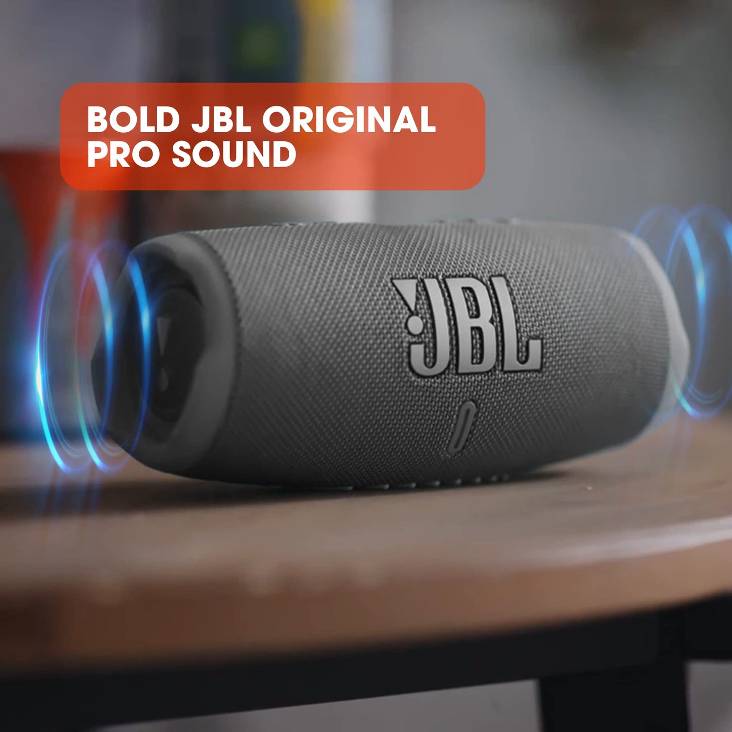 - JBL Charge 5 | Portable Bluetooth Speaker with deep bass | IP67 waterproof and dustproof | 20 hours of playtime | built-in powerbank -