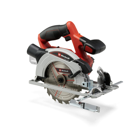- Einhell Power X-Change 165mm Cordless Circular Saw | 18V Rotary Wood Saw | Tool-Free Adjustment | LED | Dust Extraction | TE-CS 18/165-1 Li Solo Electric Saw | (Battery Not Included) -
