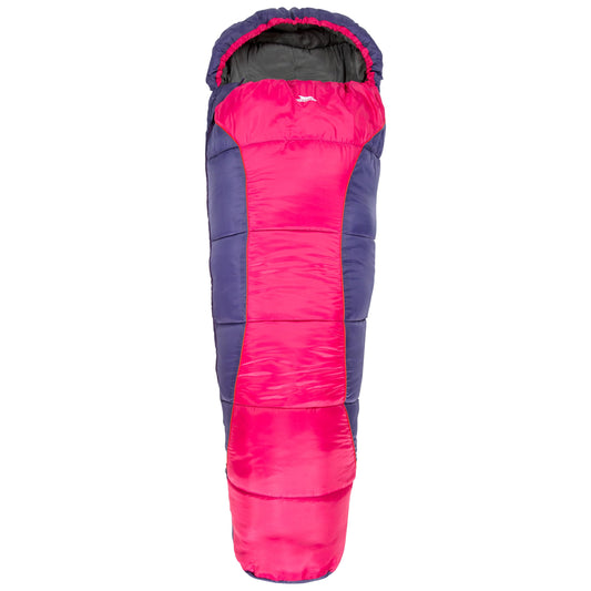 - Trespass Unisex-Youth BUNKA 3 Season Sleeping Bag | 170 x 65 x 45 cm |Purple -