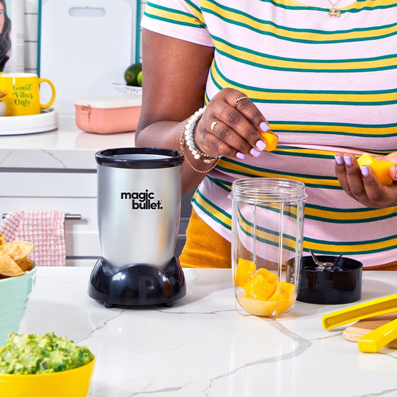 - Nutribullet magic bullet Starter Kit | All-in-one Food Processor & Blender -