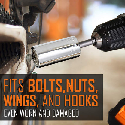 BIIB Gifts for Men, Gadgets for Men, Universal Socket Wrench, Mens Gifts for Dad Gifts for Men Who Have Everything, Birthday Gifts for Him, Christmas Stocking Fillers, Hand Tools, Father s Day Gifts