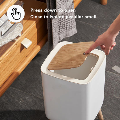 - U2PICK Mini Trash Bin with Lid -