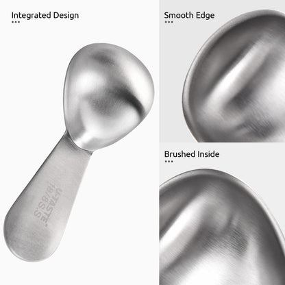 - U-Taste 18/8 Stainless Steel Coffee Scoop -
