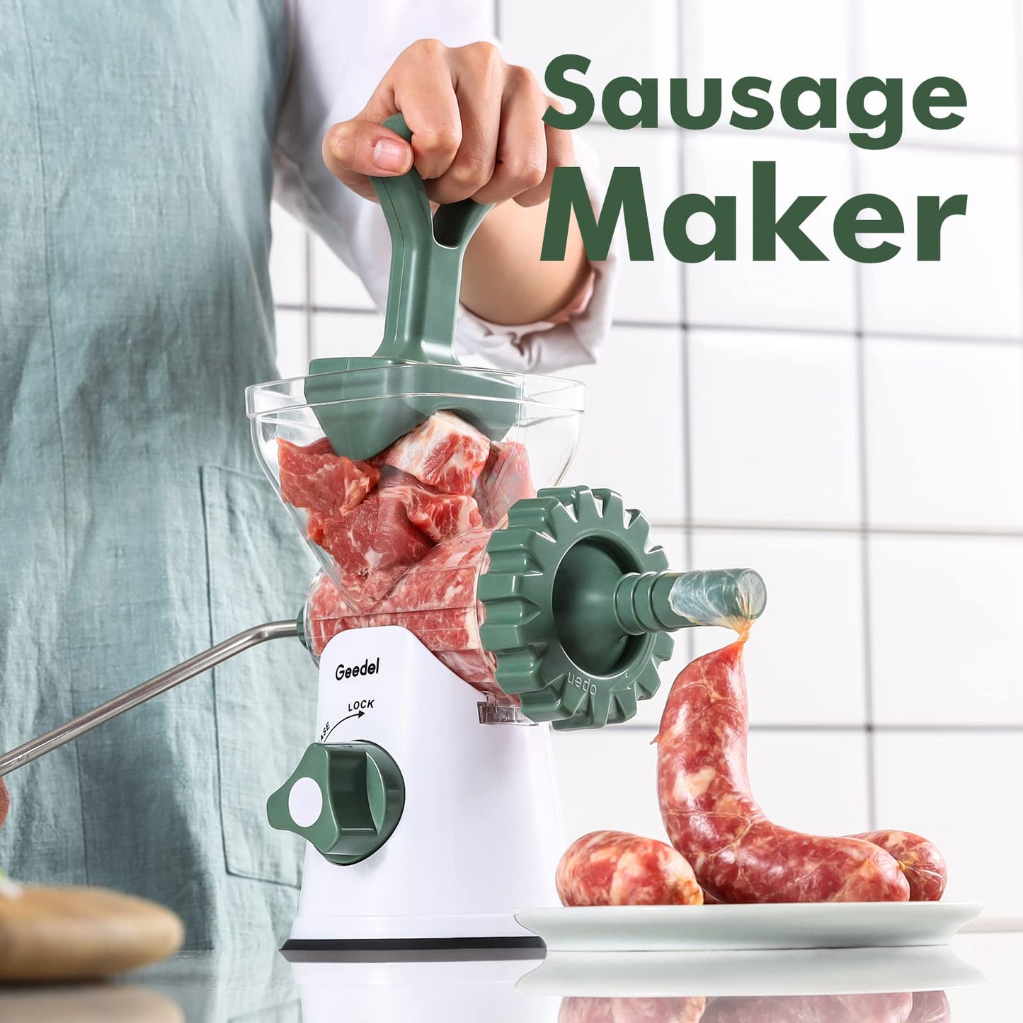 - Geedel Meat Grinder | Meat Mincer & Sausage Maker | Mincer Machine -