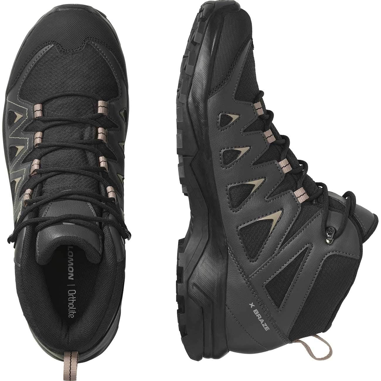 - Salomon X Braze Mid Gore-Tex | Men's Hiking Waterproof Shoes | Hiking essentials -