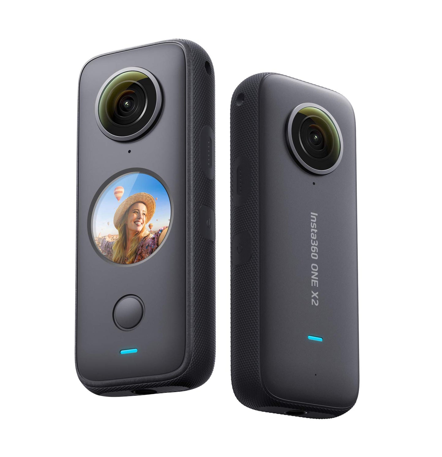 - Insta360 ONE X2 360 Degree Action Camera | PREMIUM Kit | Invisible Selfie Stick | Lens Cap -