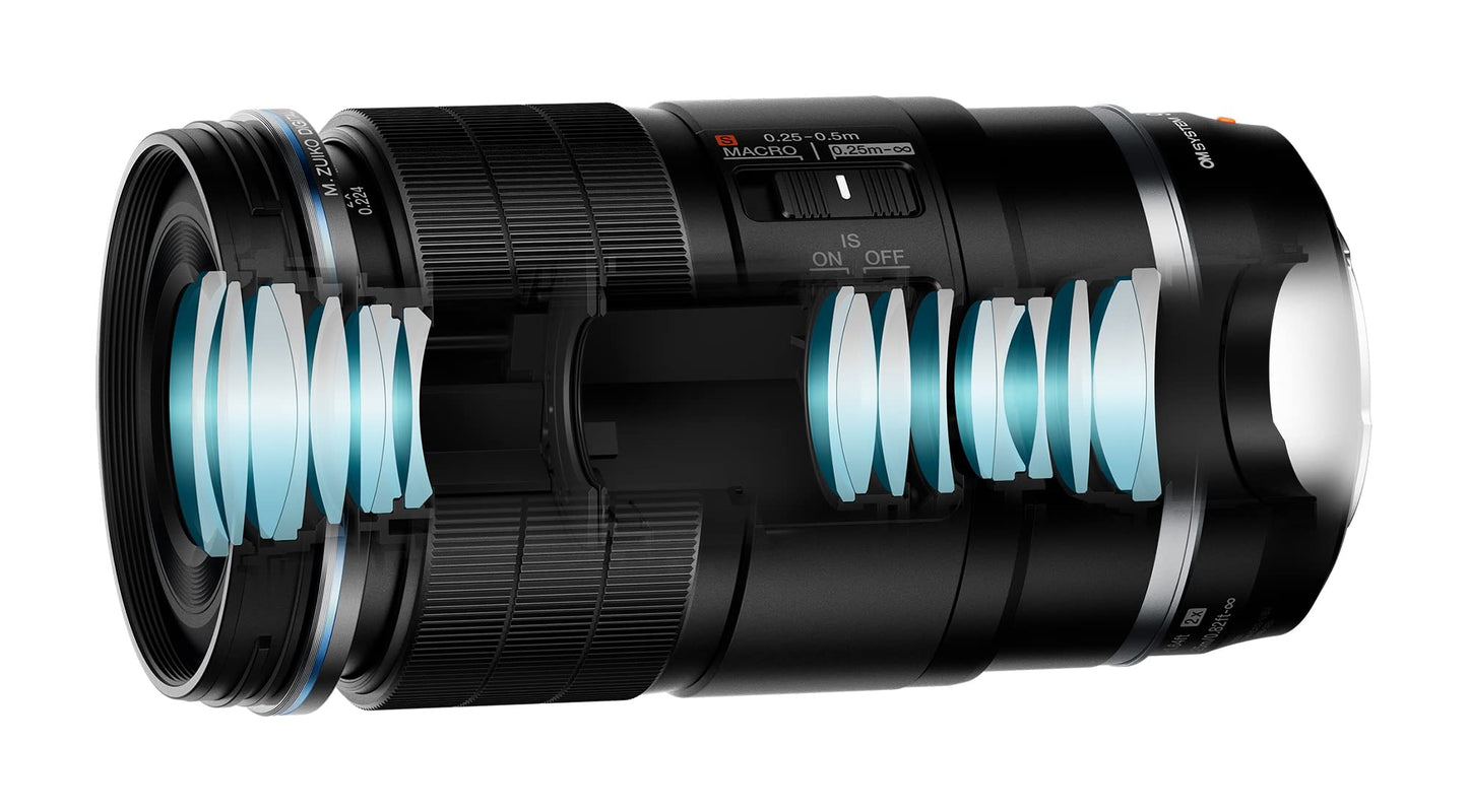 - M.Zuiko Digital ED 90mm | F3.5 Macro IS PRO tele-macro lens -