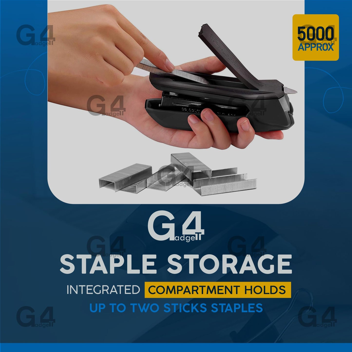 5000 x 26/6 No 56 6mm QUALITY STANDARD STAPLES 30 sheets capacity