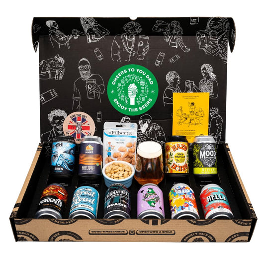 - Premium IPA/Pale Ale Cheers Dad Beer Gift Hamper | 10 Independent Craft Beers -