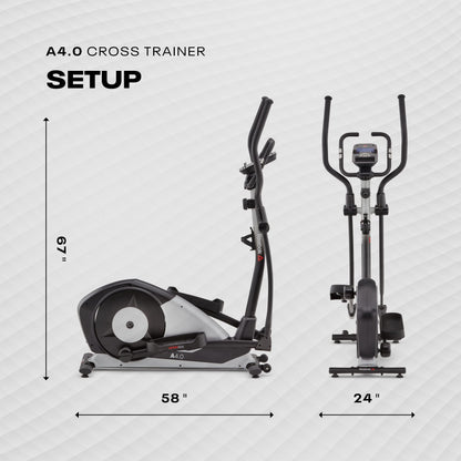 - Reebok Unisex Adult A4.0 Elliptical | Silver -