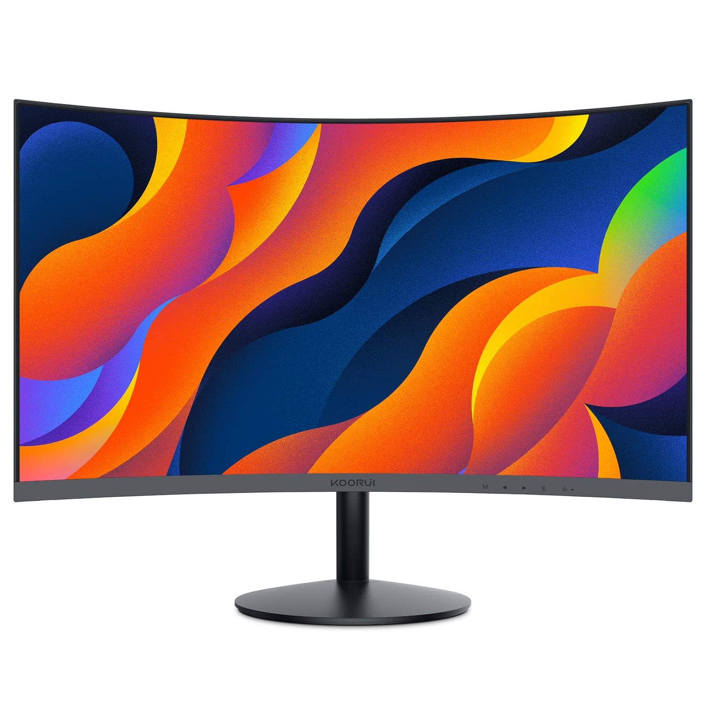 - KOORUI 27 Inch Curved Computer Monitor | Full HD 1080P 75Hz Gaming Monitor | LED Monitor HDMI VGA -
