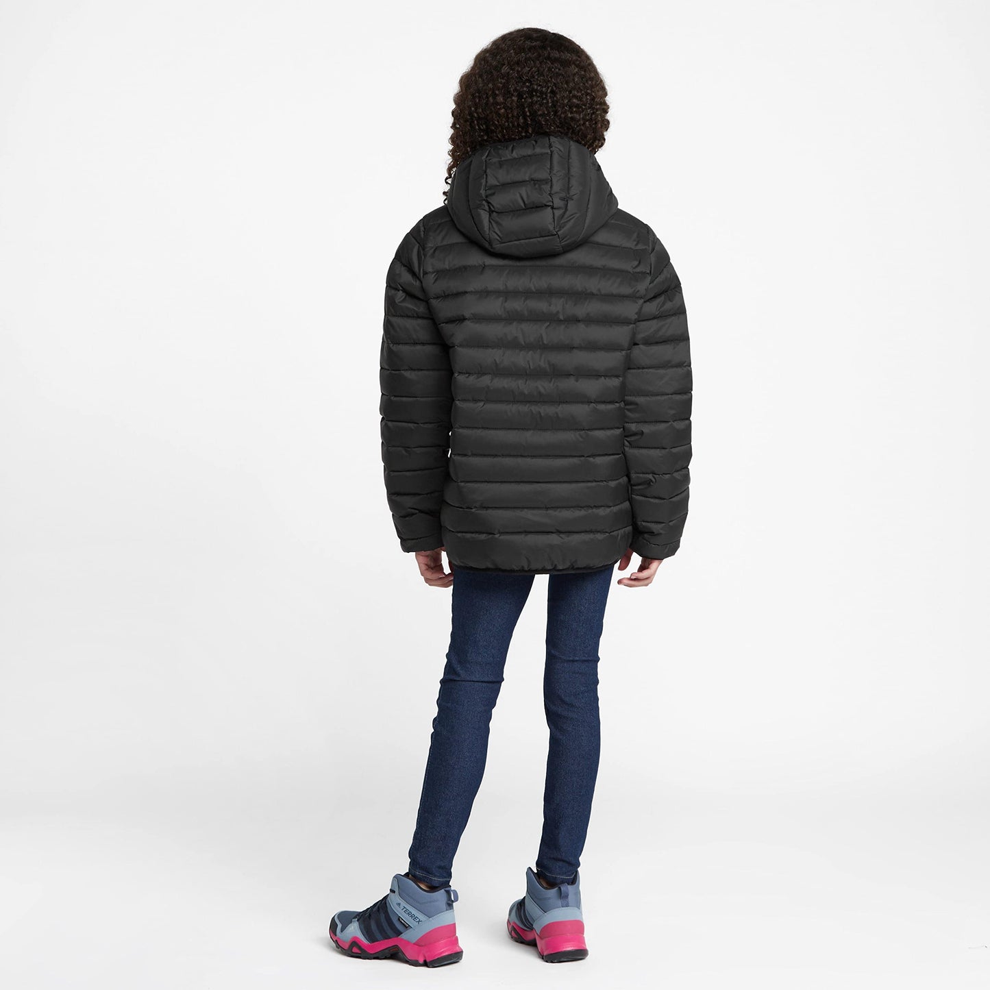 Berghaus Kids' Kirkhale Baffle Jacket with Lightweight Insulation and Water Resistant Fabric, Kids' Winter Jacket, Hiking & Outdoor Recreation Clothing (13 Years, Black)