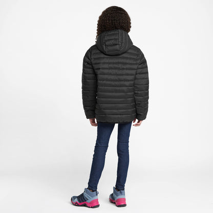 Berghaus Kids' Kirkhale Baffle Jacket with Lightweight Insulation and Water Resistant Fabric, Kids' Winter Jacket, Hiking & Outdoor Recreation Clothing (13 Years, Black)