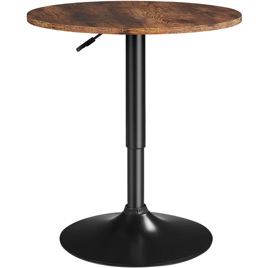 - Yaheetech Round Bar Table for Cocktail Bar, Home Bar or Pub.