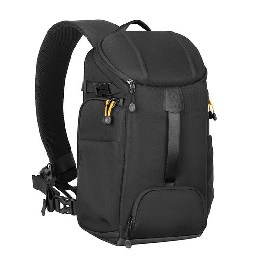 - TARION Large Camera Sling Bag | DSLR, Drone, Camera Slingpack | Black -