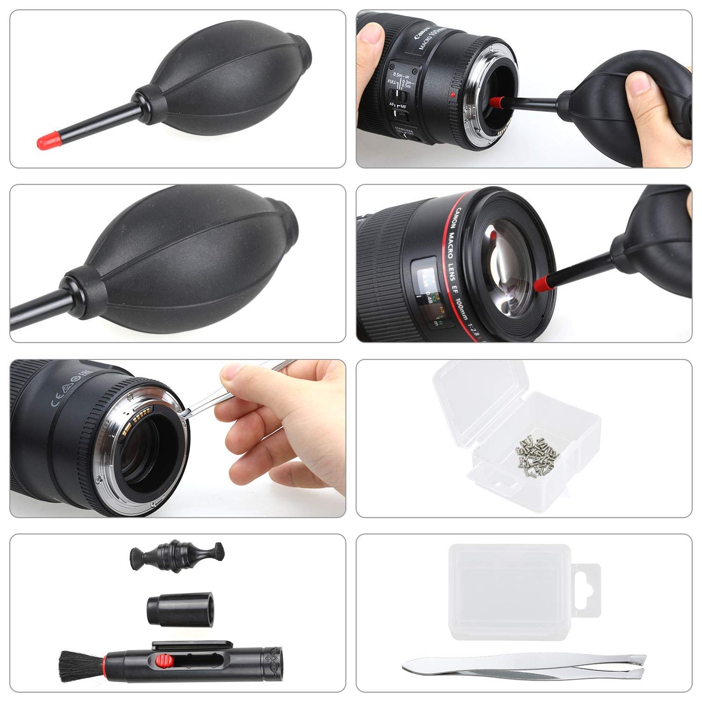 - Professional Camera Cleaning Kit with Blowing Bottle | Cleaning Solution | Lens Cleaning PEN -