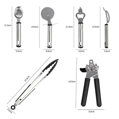 - Priceless Homeware Kitchen Utensils Set | 17 Cooking Utensils Set | Kitchen Tool -