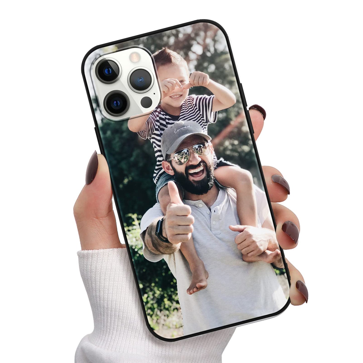 - Yoedge Personalised Phone Case for iPhone 15 14 13 12 11 Pro Max Mini Xr Xs X 8 7 Plus SE 2020 2022 6s 6,Personalised Image/Text/Logo/Photo Custom Design Soft Silicone TPU Rubber Shockproof Case Cover