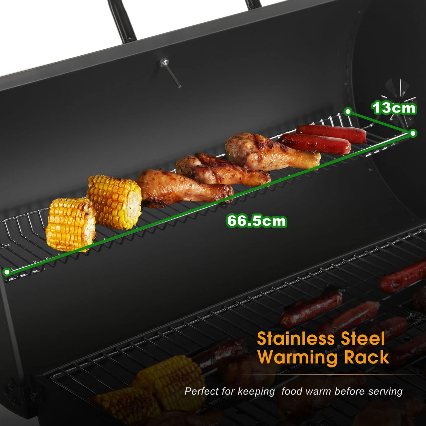 - Large Charcoal Barrel BBQ Barbecue Grill | Outdoor Cooking -