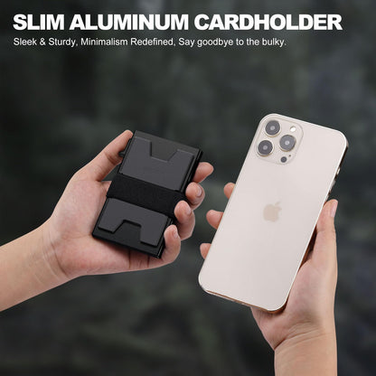 - SEMORID Mens Wallet | Slim Wallet for Men | Pop Up Credit Card Holder -