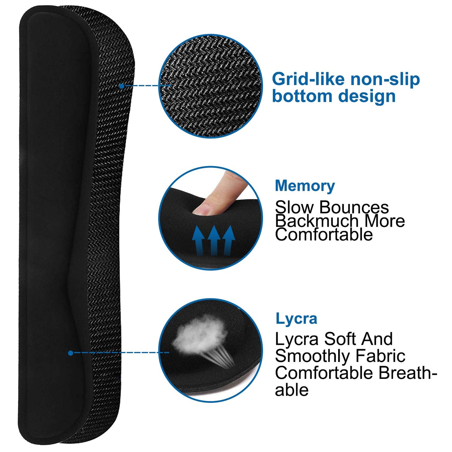- Keyboard Wrist Rest Pad | WOVTE 3Pcs Wrist Rest Support Set with Mouse Pad -