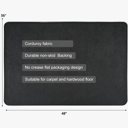 - Heavy Duty Office Chair Mats | Carpeted and Hardwood Floor | 120 x 90 cm | Carpet Protector Chair Mat -