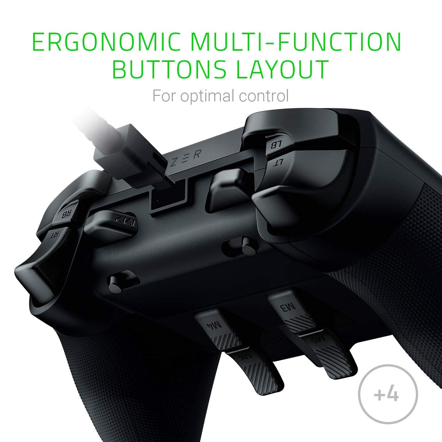 - Razer Wolverine Ultimate | Wired Gaming Controller for Xbox One | Xbox Series X / S + PC with Chroma RGB | Black -