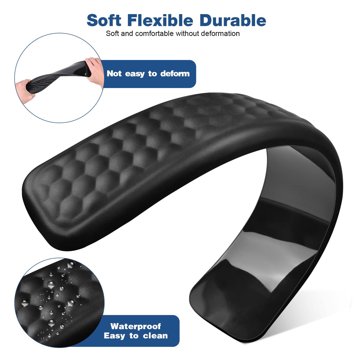 - Giecy Keyboard Mouse Wrist Rest | Ergonomic Keyboard Support Pad Wrist Rest -