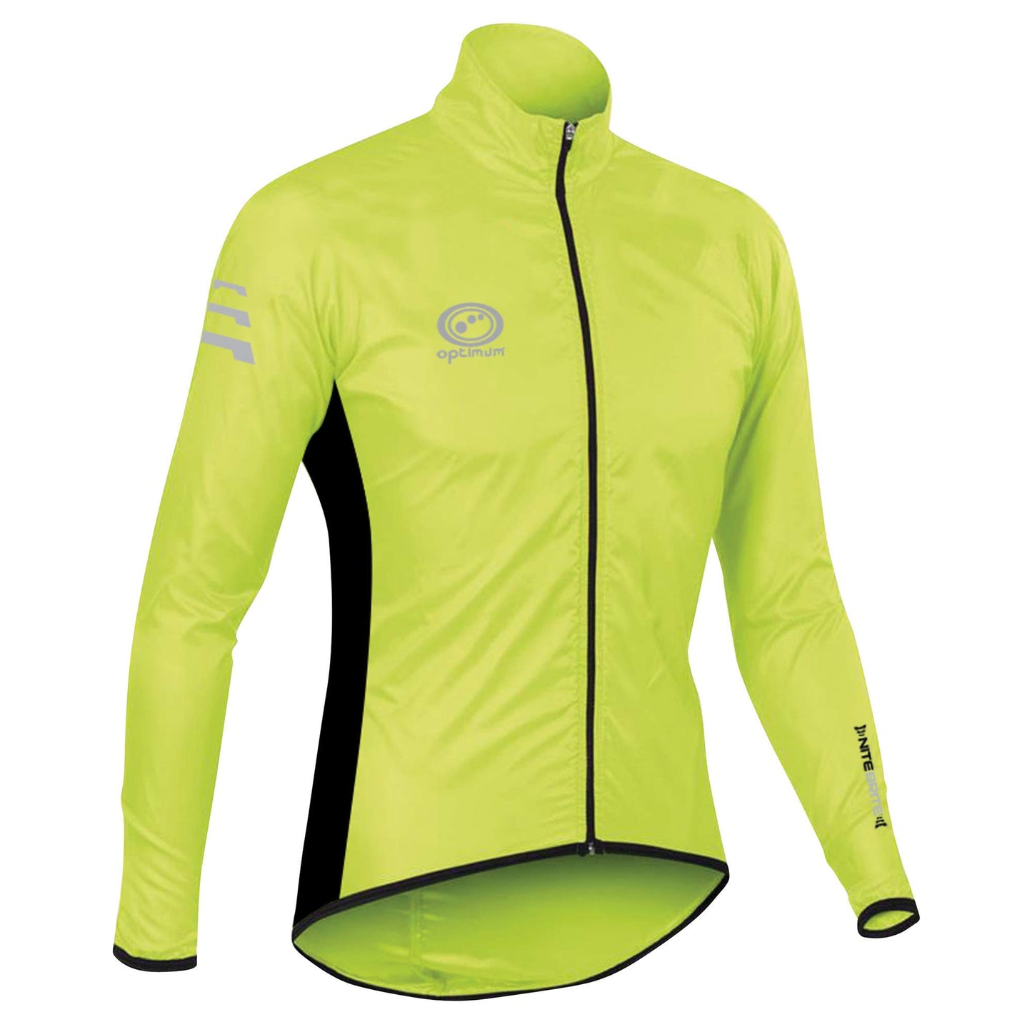 - Optimum Men's Rain Jacket | Nitebrite Hi Vis For Running Cycling Hiking Mountain Climbing | Waterproof | Green -