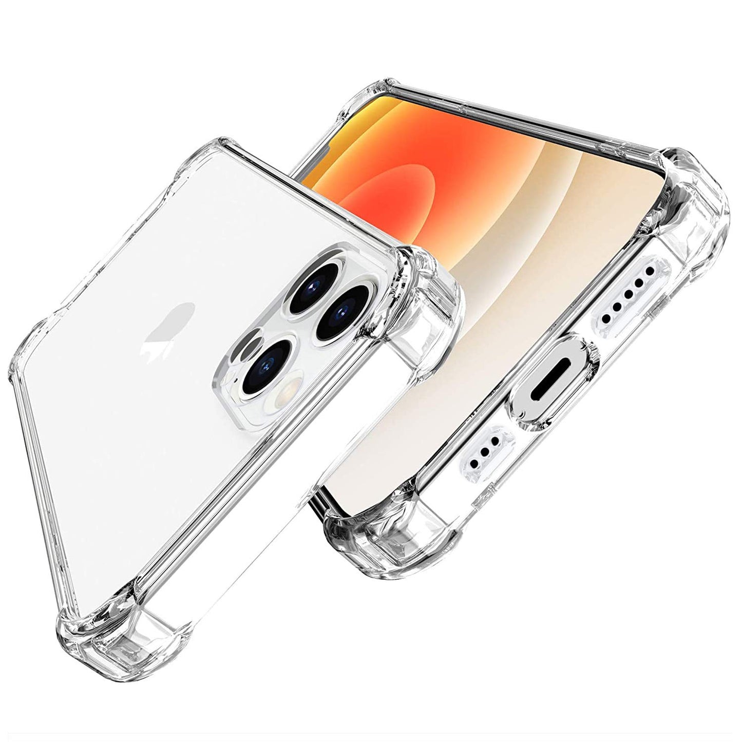 Customised Case for iPhone 14 13 12 11 Pro/Max/Mini XR X Xs Max, Personalised Multiple Photos Phone Case Shock Proof Soft TPU Design Your Own Case, Postcards