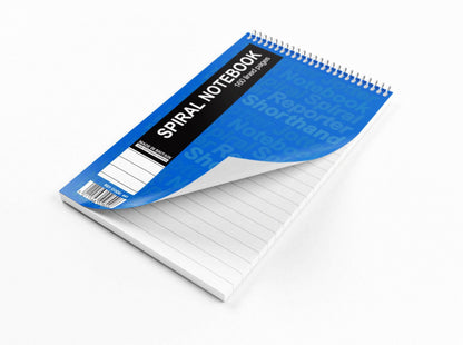 - Spiral Office Reporters Notebook | 160 pages 80 sheets 127x203mm [Pack 10] -