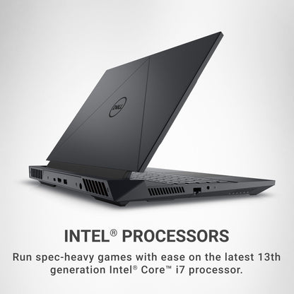 Dell G15 5530 15.6-inch FHD 165 Hz Gaming Laptop, Intel Core i7-13650HX, NVIDIA GeForce RTX 4060 8 GB, 16GB RAM, 512GB SSD, Windows 11 Home (Dark Shadow Grey)