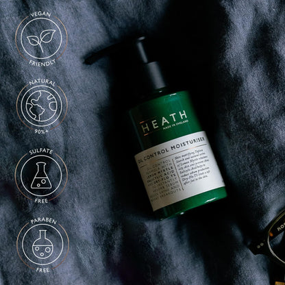 - Heath Oil Control Moisturiser for Men | A Face Moisturiser Formulated with Lemon Myrtle Extract and Salicylic Acid -